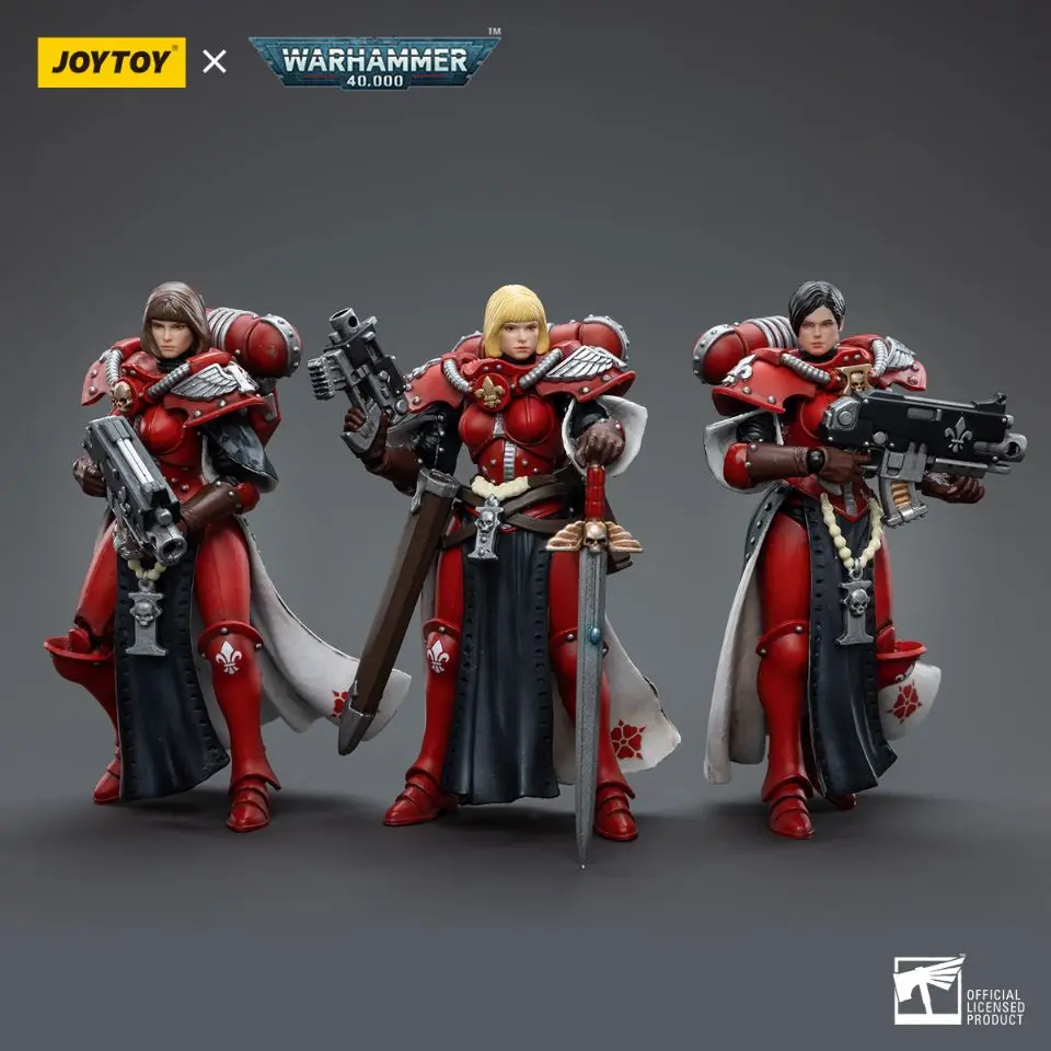 Joytoy Warhammer 40K 1: 18 Adepta Sororitas Battle Sisters Order Of The Bloody Rose Sister