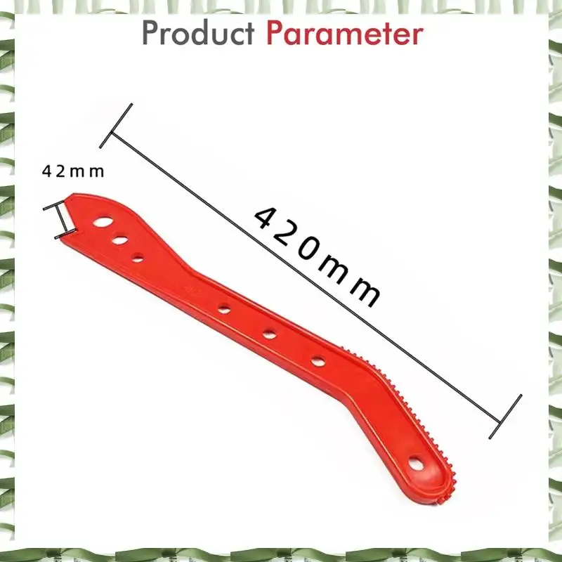 Woodworking Safety Push Handle Safety Red Woodworking Saw Push Rod Saw Rod Workbench Planer Durable
