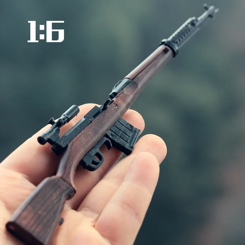 

1:6 Scale 4D Gun Model Plastic Assemble Soldier Gun for 12" Action Figure 98K G43 Rifle Type 38 Cover M200 Sniper Rifle RPG