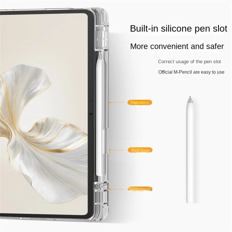 Premium Magnetic Smart Stand Cover with Pencil Holder for 12.1 Huawei Honor Pad 9 (2024)