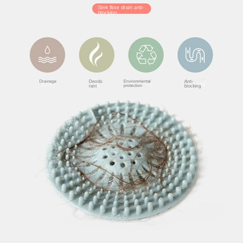 High Quality Sink Sewer Filter Floor Drain Strainer Water Hair Stopper Bath Catcher Shower Cover Kitchen Bathroom Anti Clogging