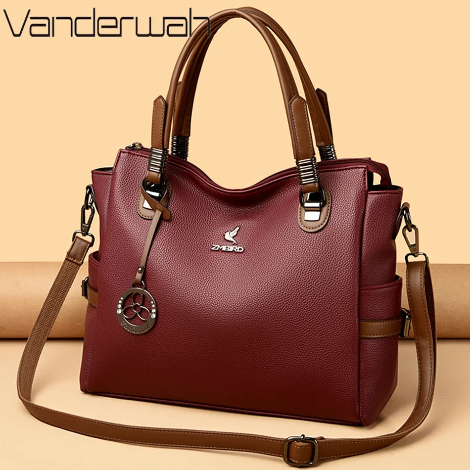 Women Leather Shoulder Bag Crossbody Bag Handbag