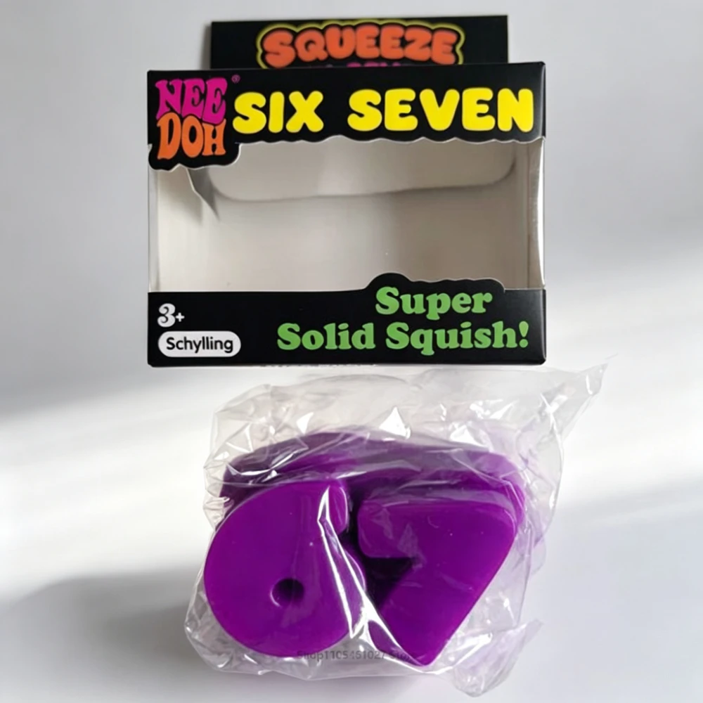NeeDoh Squeeze Toy: Soft Stress Relief Sensory Fidget and Relaxation Hand Squeezer