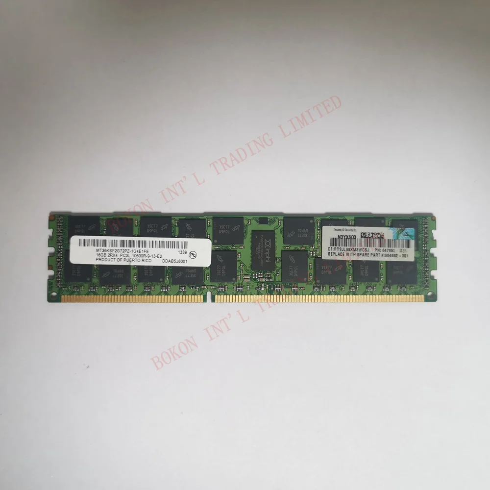 16GB-2-rx4-ddr3-1333-ddr-quivalenter-Frequenz-server-Host-Speicher ...