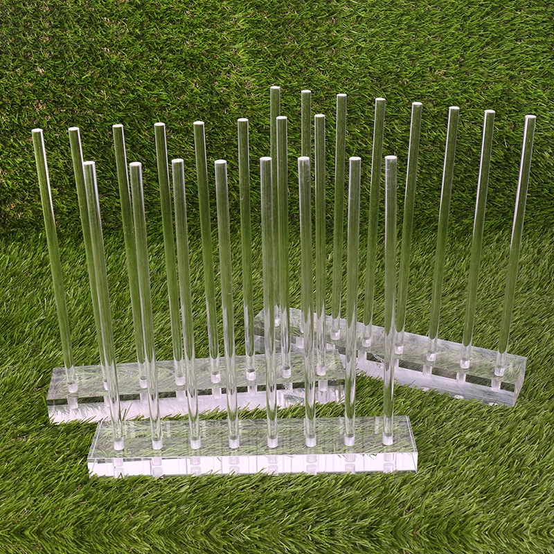 Transparent Acrylic Golf Grip Display Stand Holder for Golf Club Grips ...