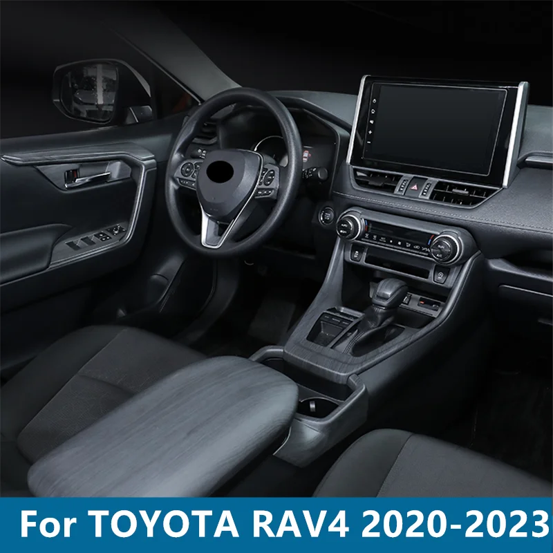 

For TOYOTA RAV4 2020-2023 Automotive interior dedicated Patch during control dashboard Full set decoration Car Accessories