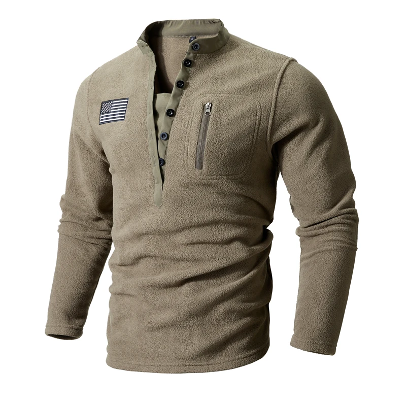 Men's Clothing Trainning Tactical Top 2026 NEW Long Sleeved Warm Tshirt Windproof Pullover for Men Sweatshirt