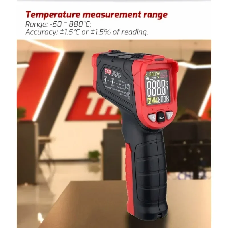 Portable Infrared Thermometer Handheld Digital Display