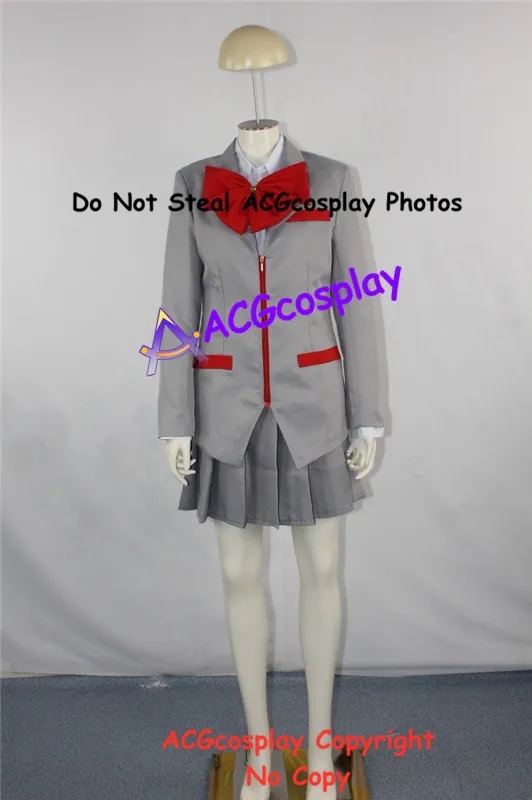 

Bleach Karakura High School Kuchiki Rukia Female Uniform Cosplay Costume acgcosplay costume
