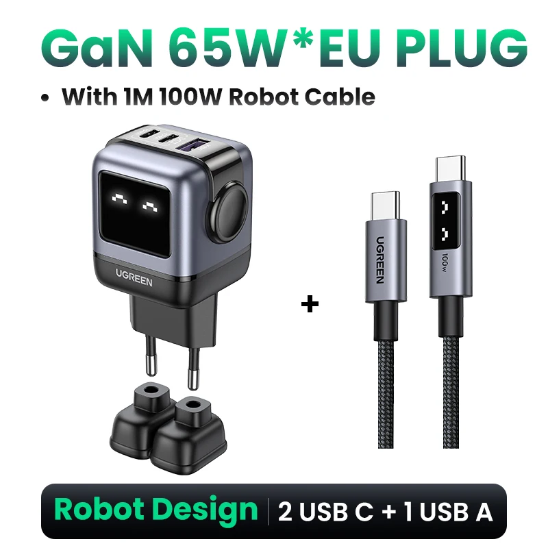 EU Black Robot Cable