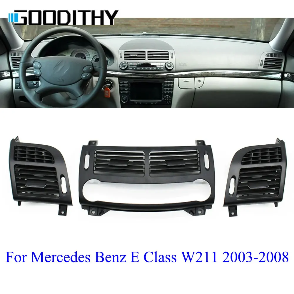 Dashboard Center Air Conditioning Panel Left Right AC Vent Grille 