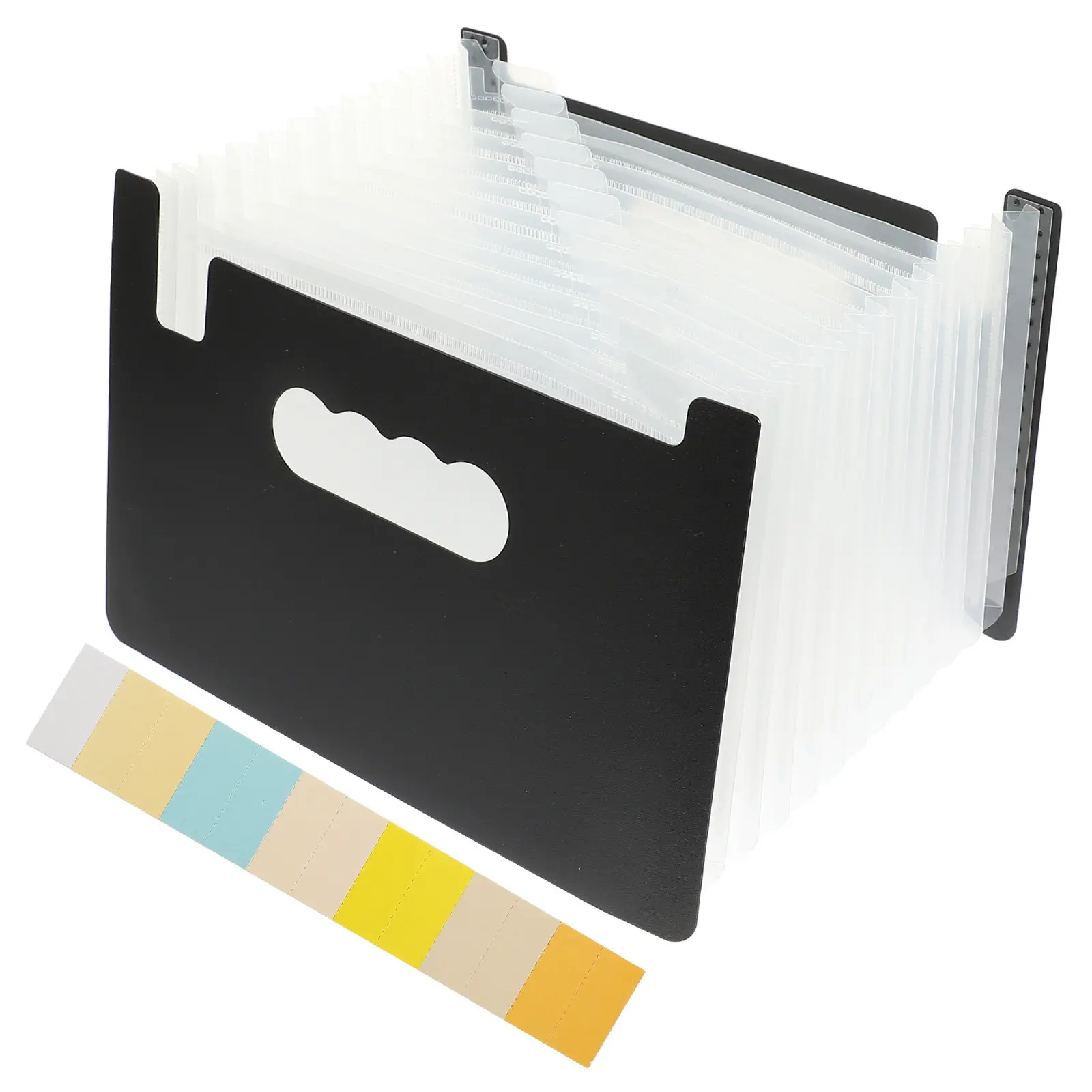 정교한 제작 기술 PP 아코디언형 파일 폴더 영수증, 쿠폰, 카드, 상품권, 문서를 위한 깔끔한 일상 정리 휴대용