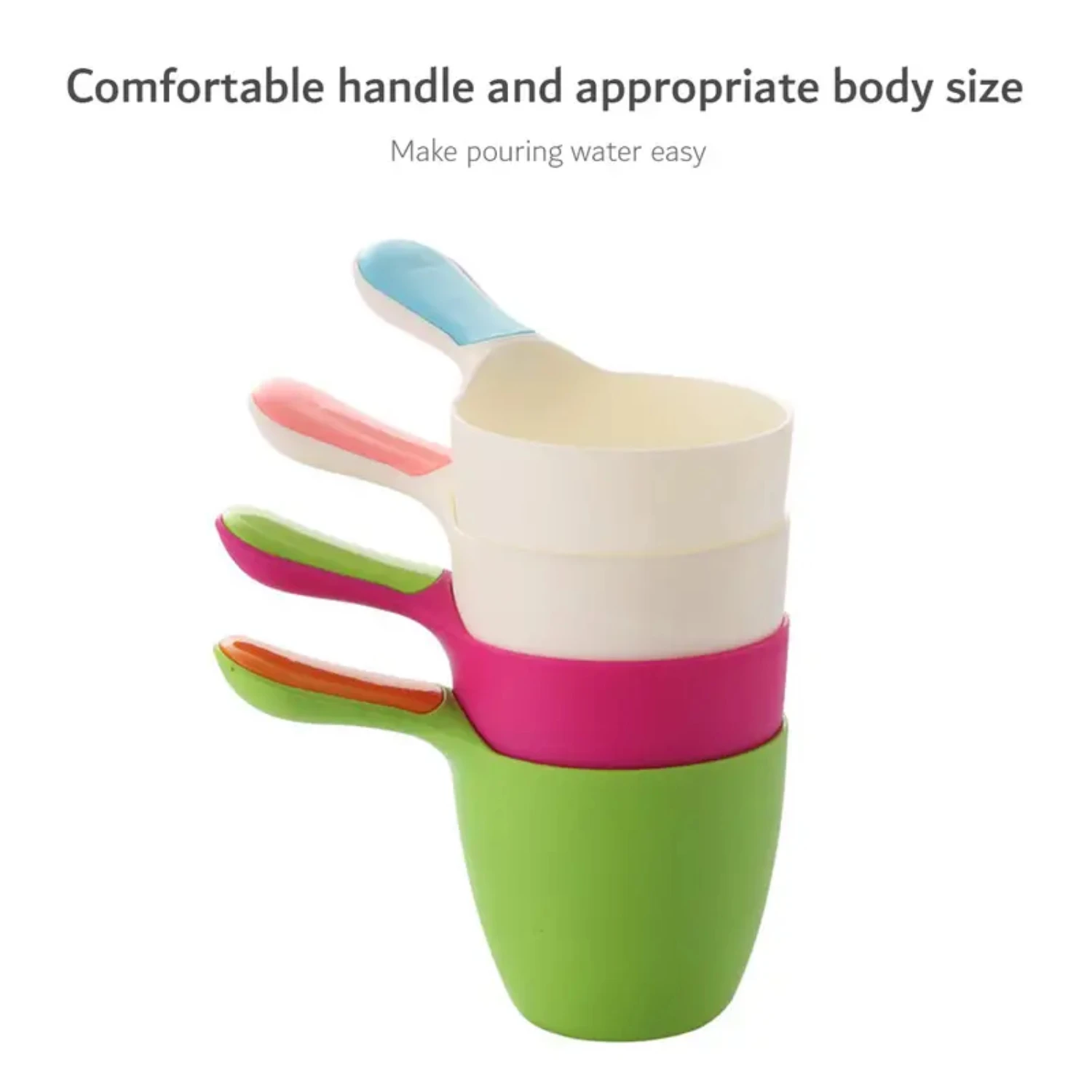 Adorable and Bright Green Cute Animal Design Kids' Frog Shape Bathtub Spoon for Fun and Easy Washing, Made of Soft Silicone Mate