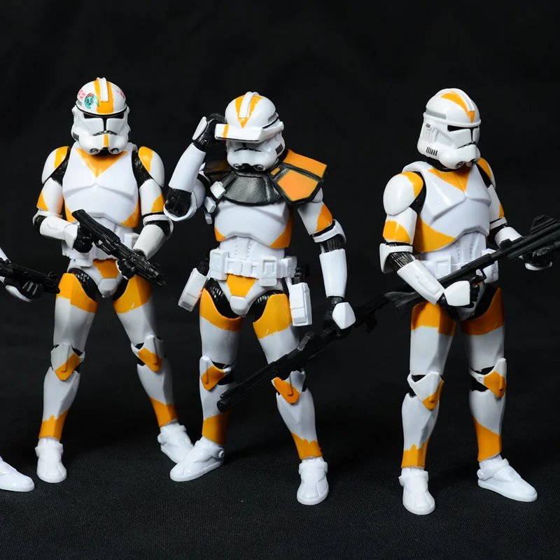 Star Wars Figure 6 Pollici The Mandalorian 501St Corps White Soldier Cloner Empire Stormooper Jarmer Trendy Acktion Figure Model