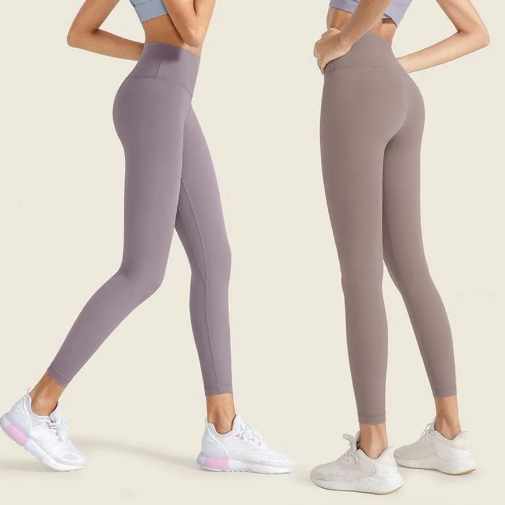 Yoga Pants Women Invisible Crotch Open Outdoor Sex Thin Legs Lift Buttock Seamless Naked Sports Fitness Pants