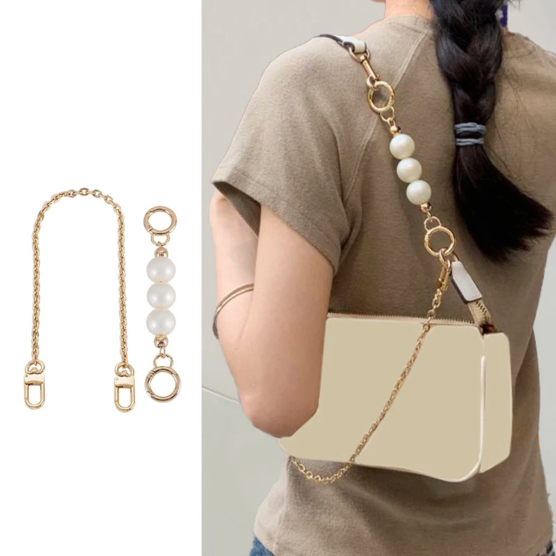 Bag Chain Extender for LV COACH Bags Strap Extension Purse Pearl Chain