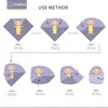100% Cotton 120*110cm 2 Layers Newborn Baby Bath Towel Wrap Muslin Swaddle Blankets 2