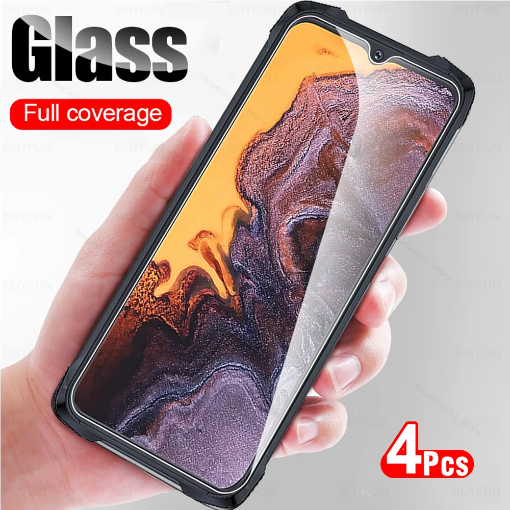 Kingkong9 Vetro 4 Pezzi Per Cubot Kingkong 9 4G 6.58 Pollici Vetro Temperato Su Per Cu Bot King Kong 9 2023 Pellicola Protettiva Per Schermo