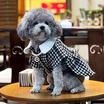 Designer Tweed Pet Dress 1