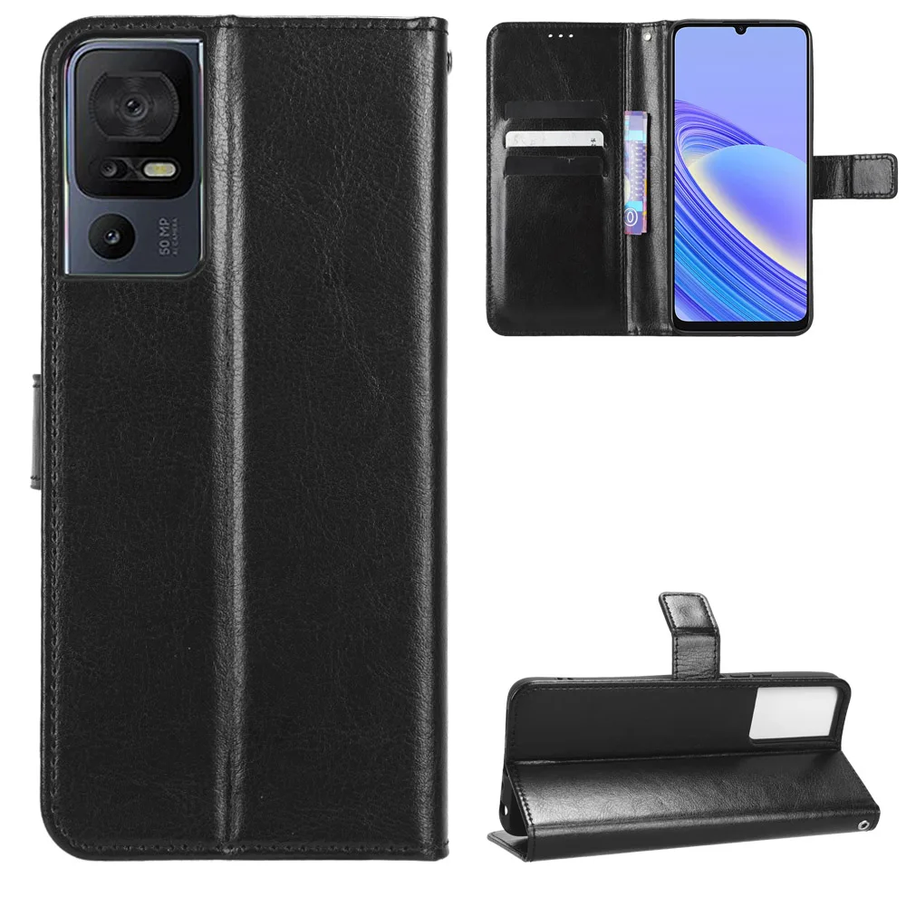Per Tcl 40 Se Custodia Flip Luxury Wallet Pu Borse Per Telefono In Pelle Per Tcl 40 Se 40Se Tcl40 Se Cover