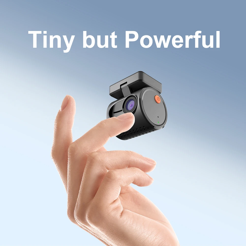 2K Mini Dash Camera For Car DVR Dash Cam KAWA MINI 3 Video Recorder Voice Control(Optional) Night Vision WiFi APP Monitor WDR