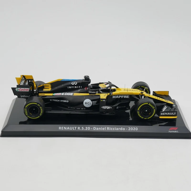 1/43 Renault R.S. 20 D.リカルド Spark S6476 Renault RS 20 #3 8th Styrian GP 2020 - Daniel