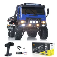 1/18 CR18P RTR Flatbed Truck Car 6x6 Painted Finished RC Rock Crawler Off-Road Truck 2-Speed Transmission Lights Vehicle TH24369 2