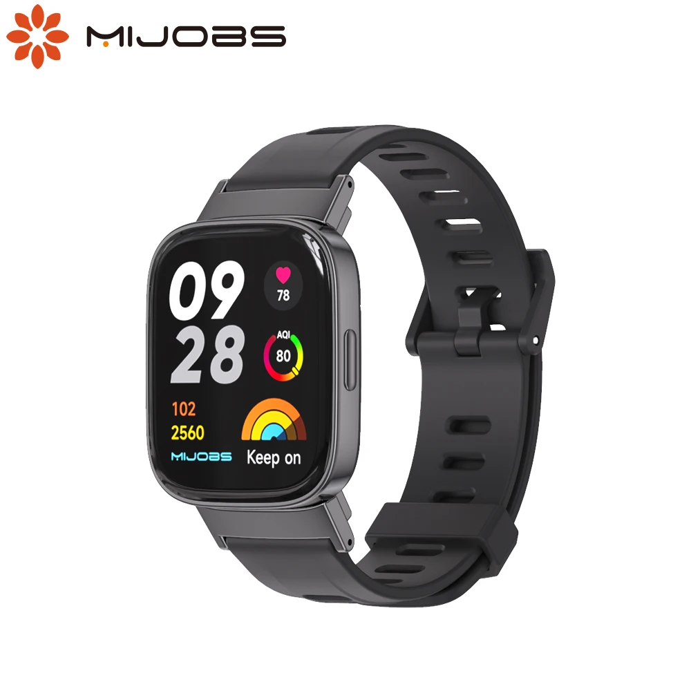 Silicone Wristband Strap for Smartwatch - Global Version, Durable Smart Bracelet Accessory