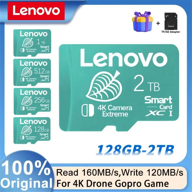 

Lenovo флэш-карта памяти V30, 128 ГБ, класс 10
