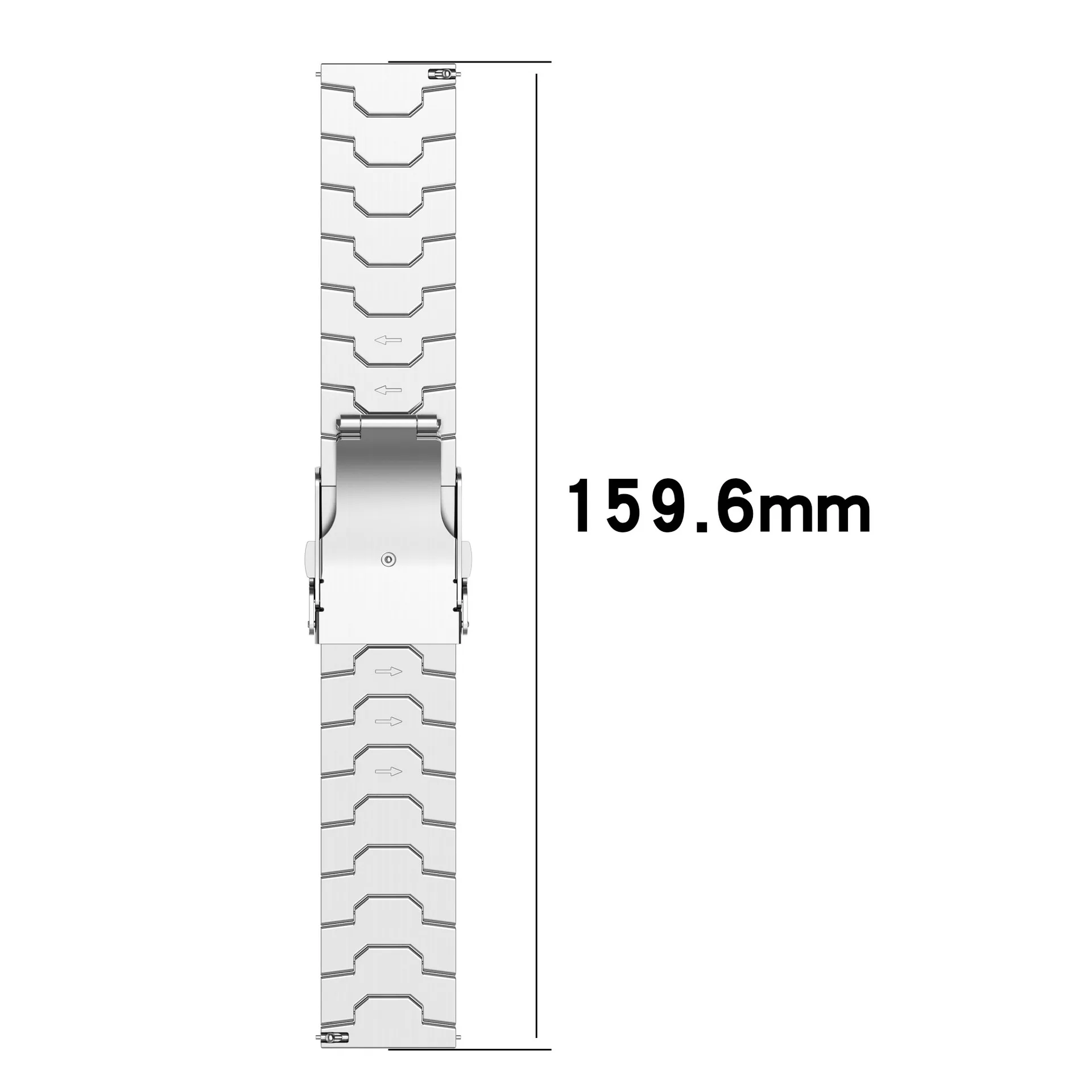 22mm Titanium Alloy Strap for Huawei GT4 46mm  Watchband for Huawei Watch GT3/ 3 Pro New/GT2 /2Pro/ Ulimate Metal Wristband