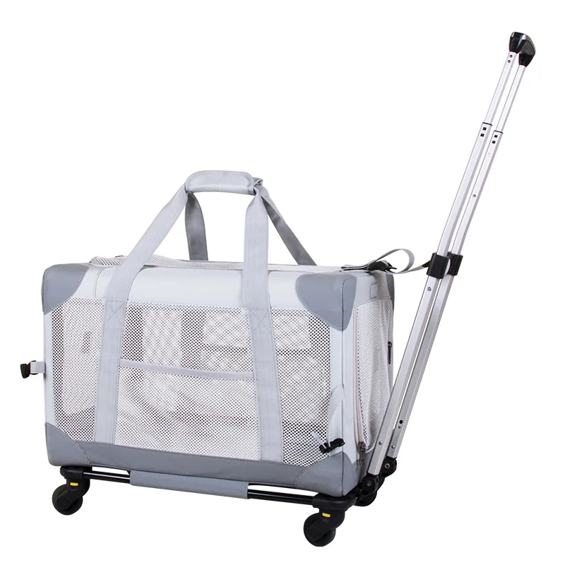 

Luxury pet stroller travel 4 wheel dog strollers heavy duty large dog stroller