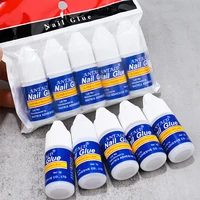 5Pcs Clear Nail Glue for Acrylic Nails Strong Adhesive Gel for Rhinestone Gems&Press On Nails Long Lasting False Nail Adhesive*^ 2