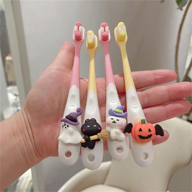 

Halloween Cartoon Childrens Toothbrush Funny Deep Cleaning Toothbrush Household Soft Cleaning Toothbrush Kids Oral Health Care