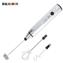 

Electric Milk Frother Blender Foamer Coffee Maker Egg Beater Bubble Whisk Mixer For Coffee Cappuccino Cream Kitchen Applicance