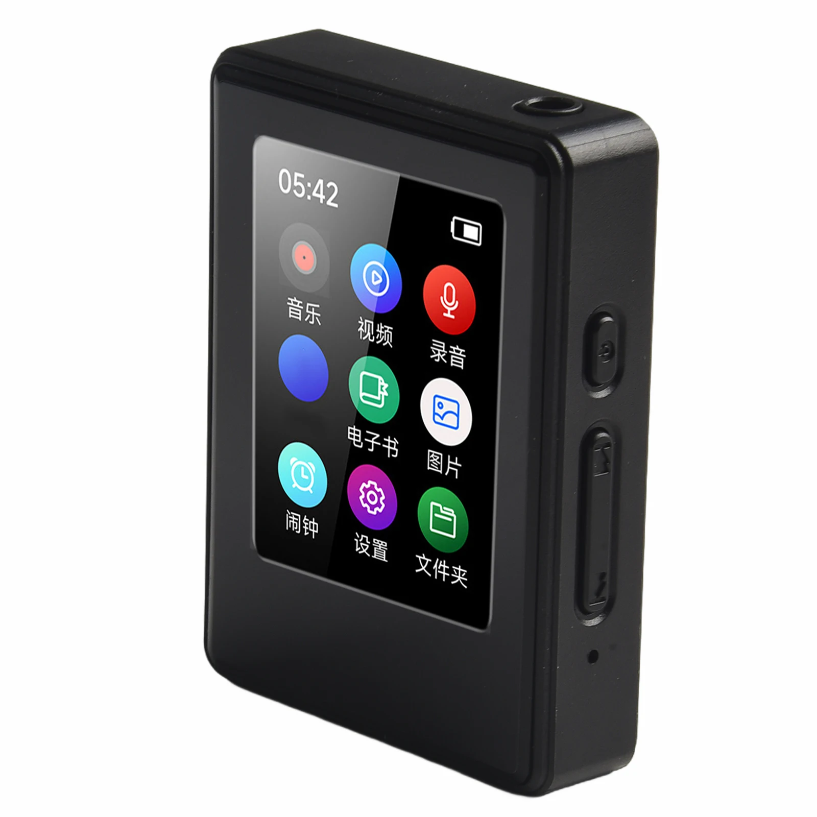 For Enabled Devices Stereo Speaker MP3 Portable MP3 Player For Daily Use Clear Display Compact Size Easy To Carry