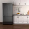18FS5S16 French Door Refrigerator with Installed Ice Maker and Bottom Freezer Adjustable Electrical Thermostat Control 5