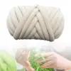 Chunky Yarn Washable Braided Knot 500G Tube Giant Yarn Jumbo Tubular Yarn for Crochet Rug Making Blanket Pillow Throw 5