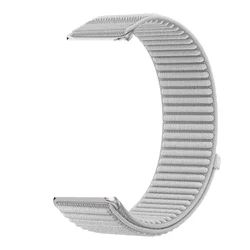 Premium 22mm Nylon Velcro Watch Strap - Versatile and Secure Fit - 22mm (Quality Gray)