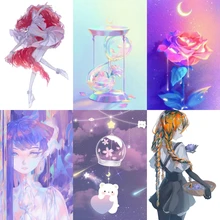 

Paint By Numbers For Adults Canvas Digital Art Modern Web Celebrity Minimalist Style Illustration Painting By Numbers Home Decor