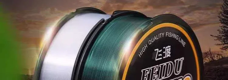 200m Nylon Angelschnur profession elle weiche haltbare Haupt schnur Plattform Angeln Unter schnur See rute Big Fish Crucian Karpfen Fischs chnur – Detail 1