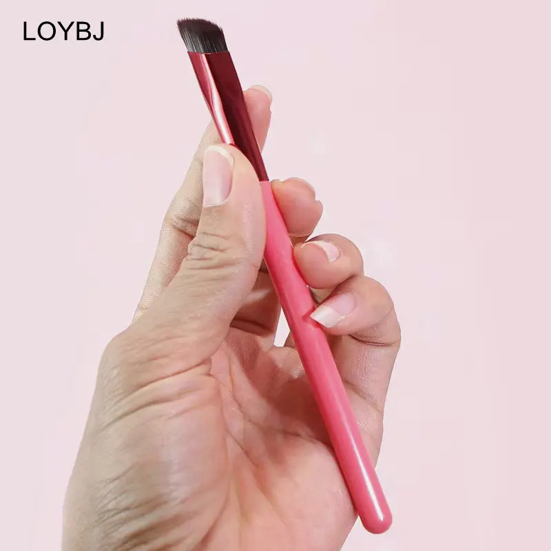 LOYBJ 와일드 눈썹 브러쉬 다기능 시뮬레이션 눈썹 헤어 메이크업 브러쉬 컨투어 아이 섀도우 컨실러 스퀘어 메이크업 브러쉬