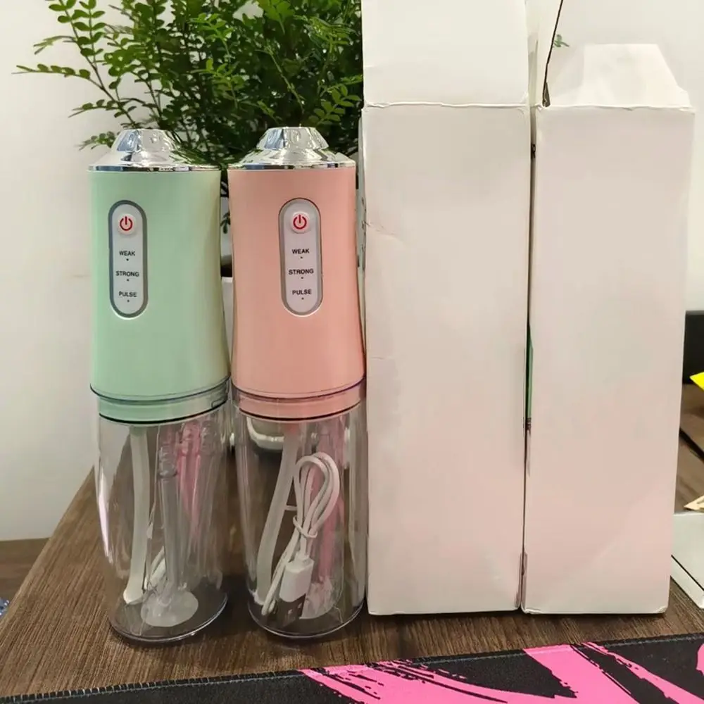 4 Jet Tip Electric Oral Irrigator 3 Modes 220ml Mouth Washing Machine Oral Care Waterproof Dental Bed Sprinkler Household