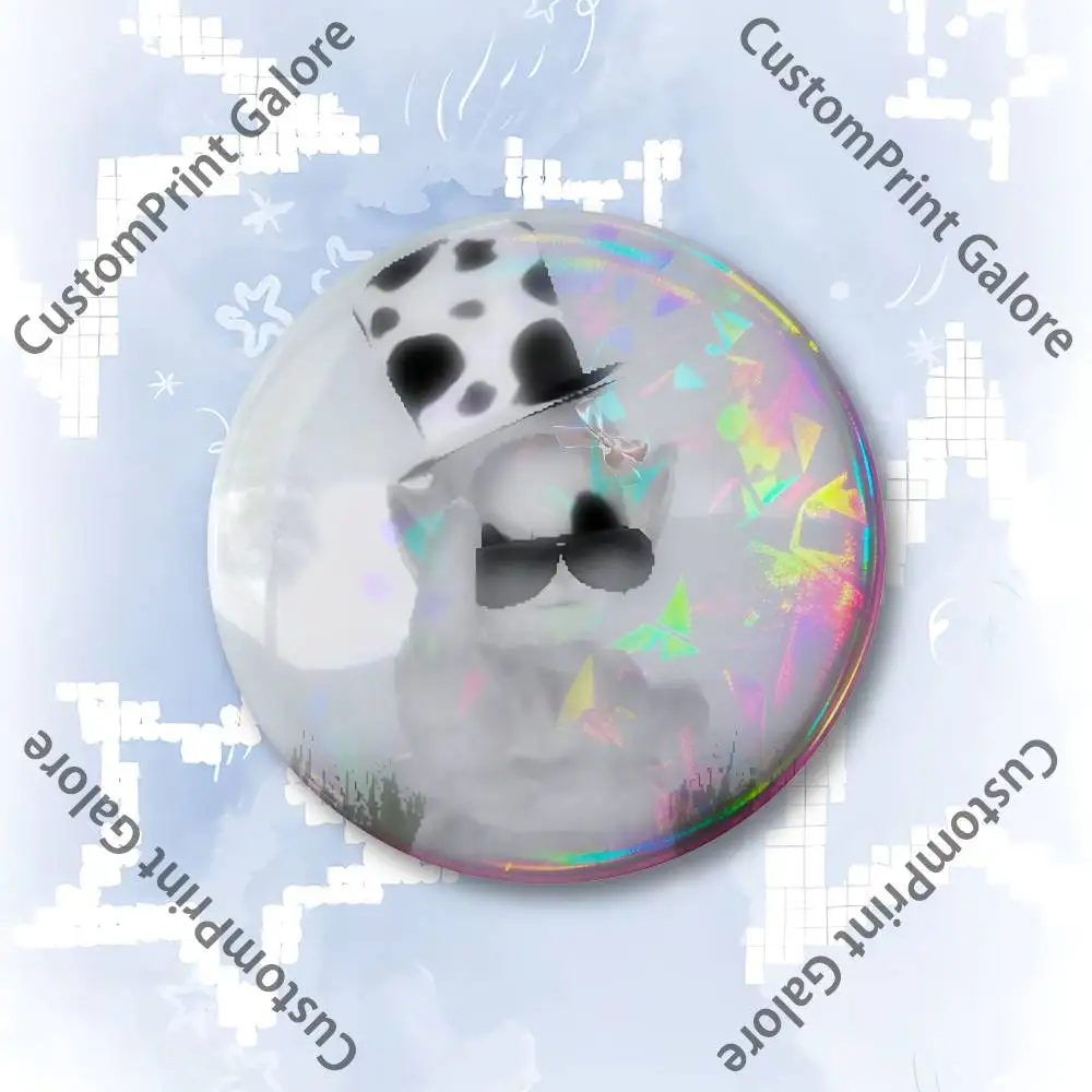 S-Slendytubbies Enamel Pin Tinplate Round Brooch - Cosplay Nijigen Otaku Culture Collectible