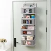 1pc Four-layer Storage Bag Door Hanging Fabric Organizer Bag For Sundries Items Underwear Socks 1