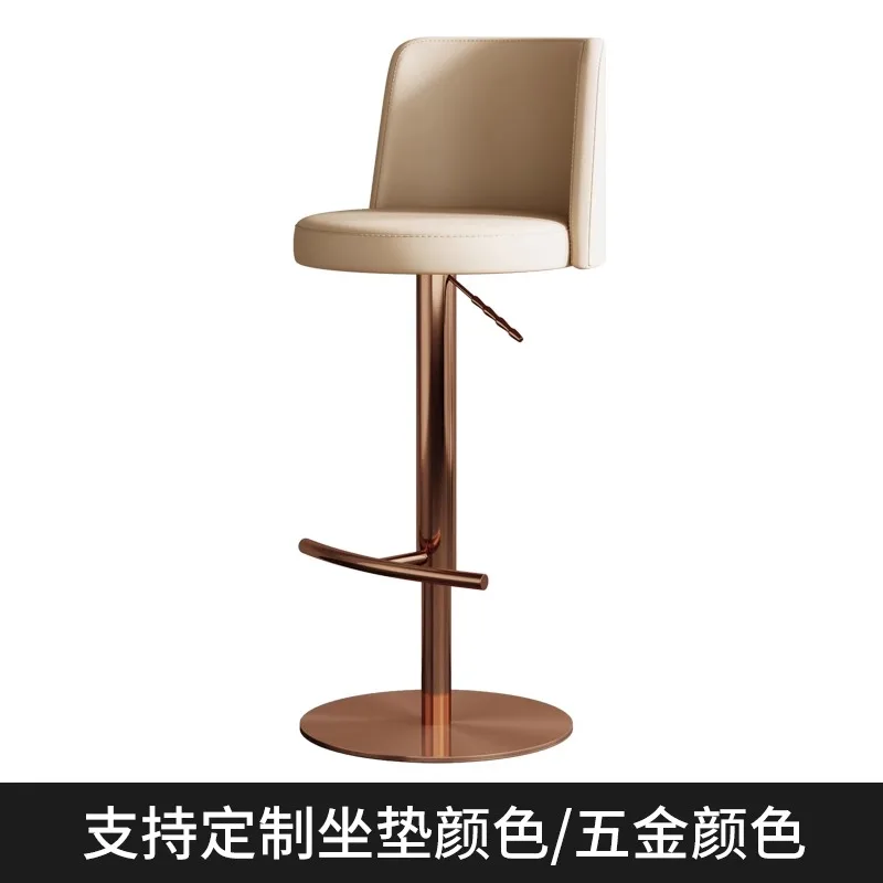Nordic Luxury Bar Chairs Island Bedrooms Italian Creative Bar Stools Comfortable Lounge Restaurante Muebles Interior Decorations