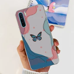 Fashion Marble Cartoon Slim Silicone Clear Soft Cover Case for OPPO Reno 3 (Case-c69)