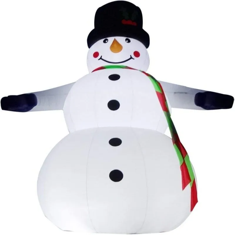 

Sayok 16.4ft Christmas Inflatables Snowman Giant Snowman Inflatable Model for Indoor Outdoor Garden Christmas Decorations