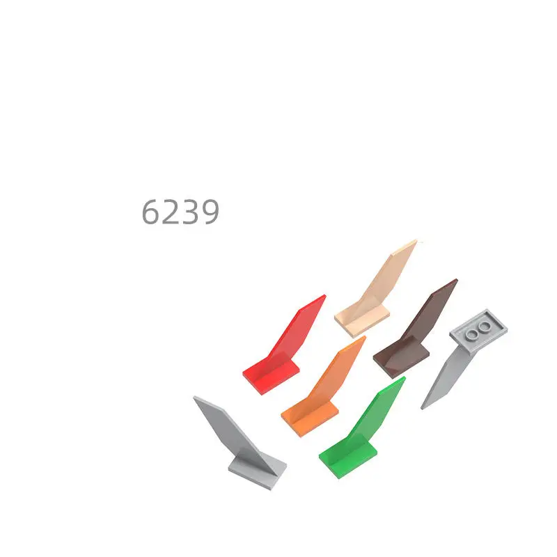 

47pcs MOC Compatible Parts 6239 & 18989 177954 Tail Shuttle Building Blocks Bricks DIY