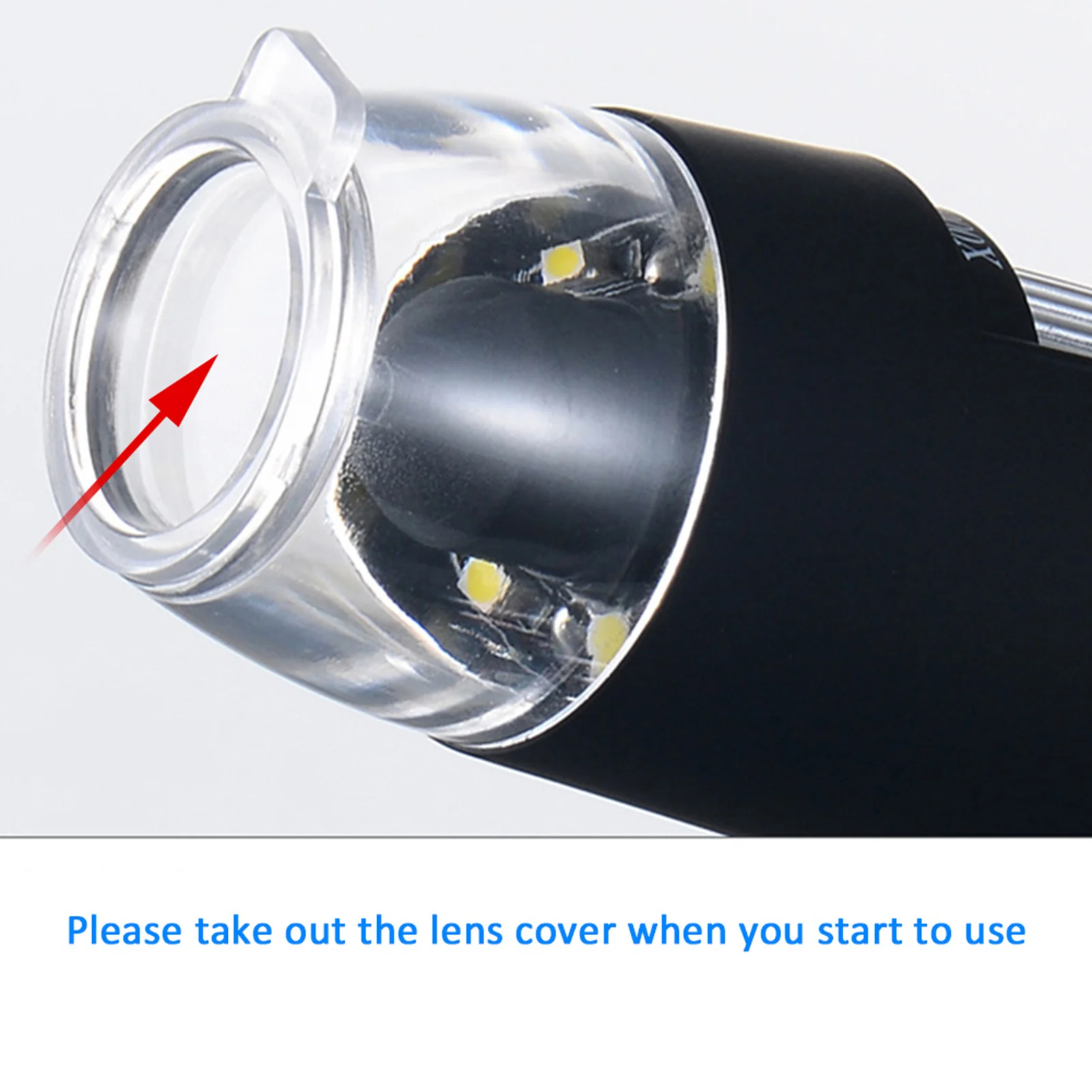 USB 디지털 현미경 내장 8 LED 카메라 돋보기, 윈도우 XP, 비스타, 윈도우 7, 8, 10, 안드로이드용, 1000 배 확대