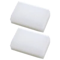 2 Pcs Brush Autism Surgical Hands Scrub Wilbarger Therapy Bristles 800X470X360CM Sensory White Baby 1